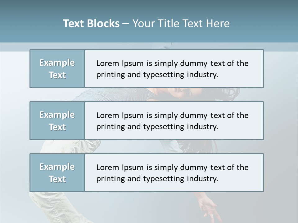 Young Breakdance Fashion PowerPoint Template