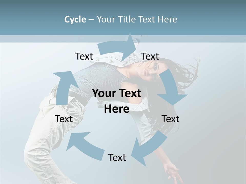 Young Breakdance Fashion PowerPoint Template