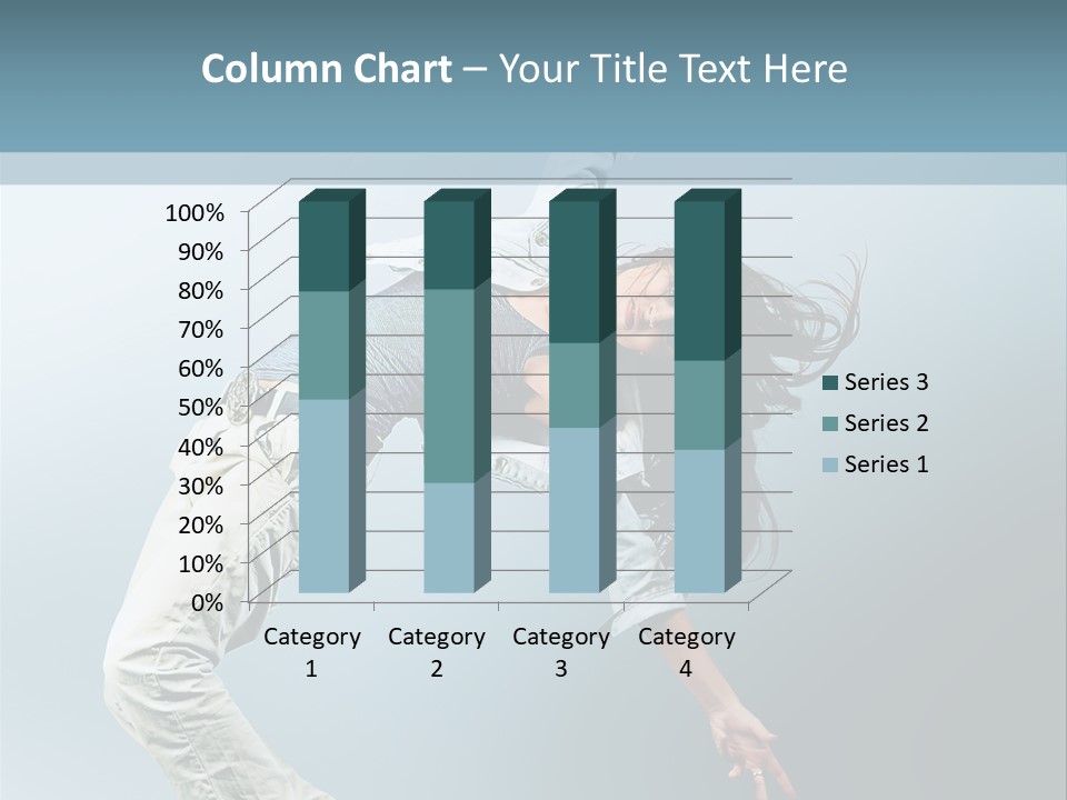 Young Breakdance Fashion PowerPoint Template