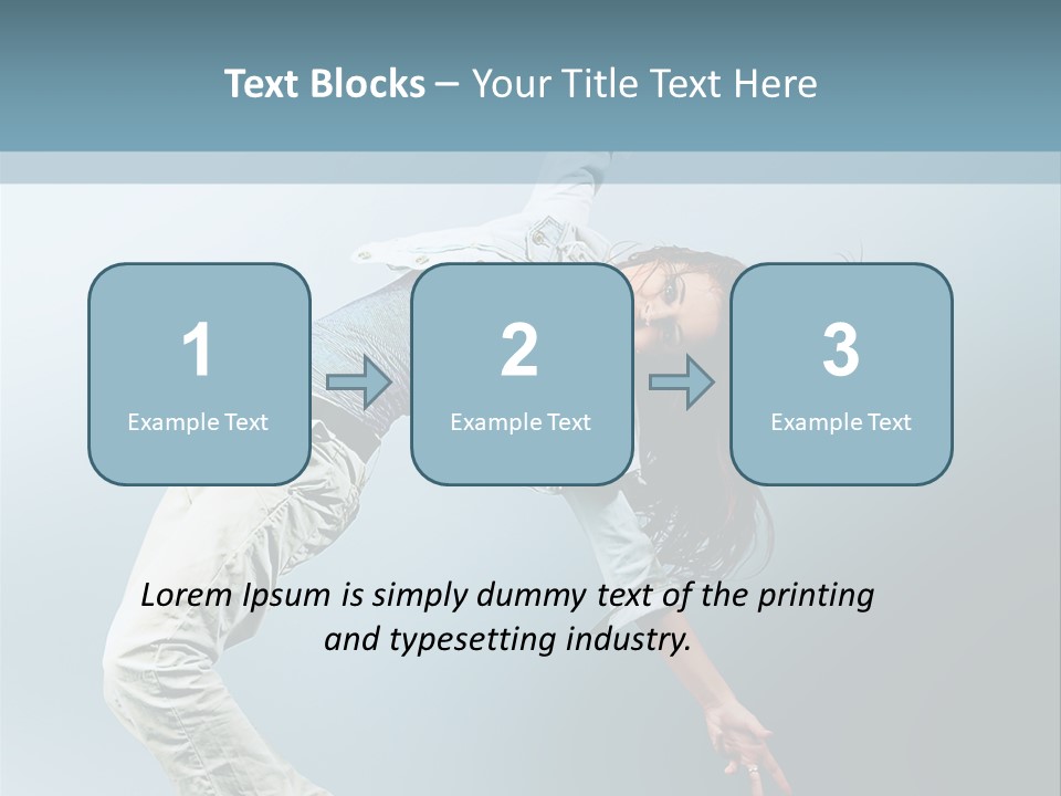 Young Breakdance Fashion PowerPoint Template