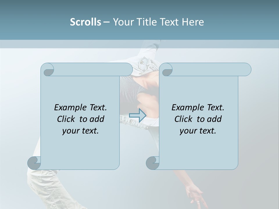 Young Breakdance Fashion PowerPoint Template