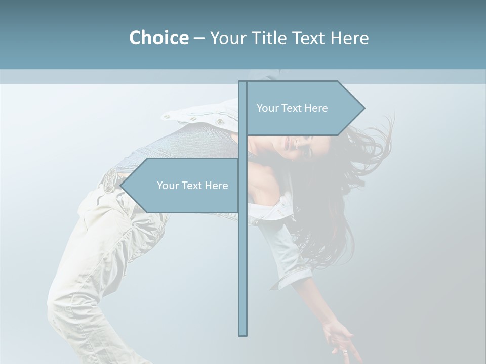 Young Breakdance Fashion PowerPoint Template