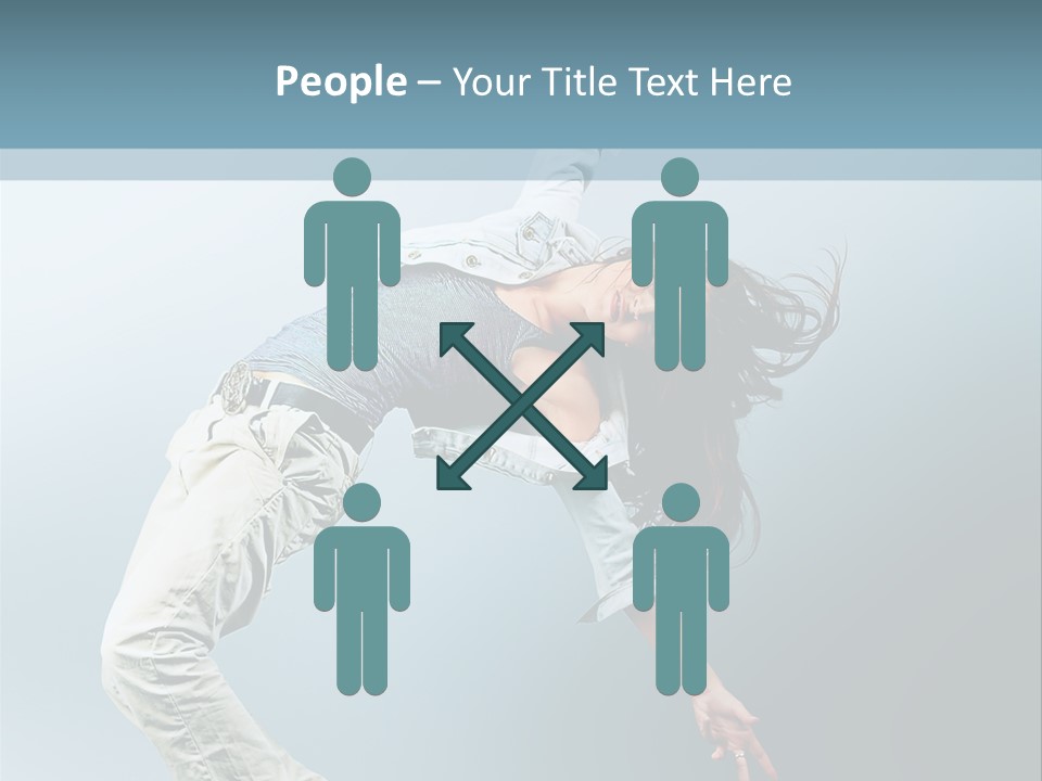 Young Breakdance Fashion PowerPoint Template