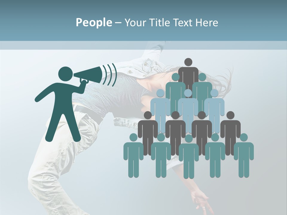 Young Breakdance Fashion PowerPoint Template