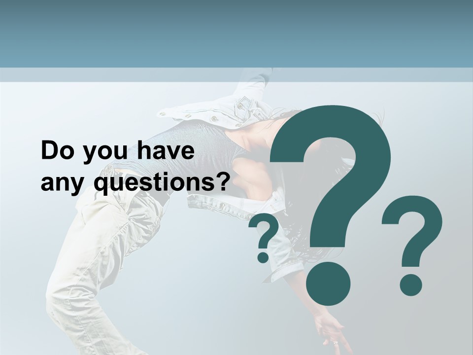 Young Breakdance Fashion PowerPoint Template