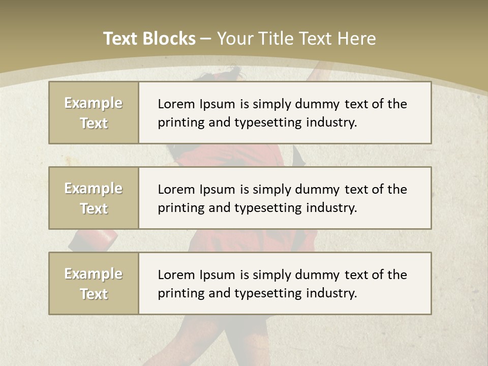 Seductive Late Costume PowerPoint Template