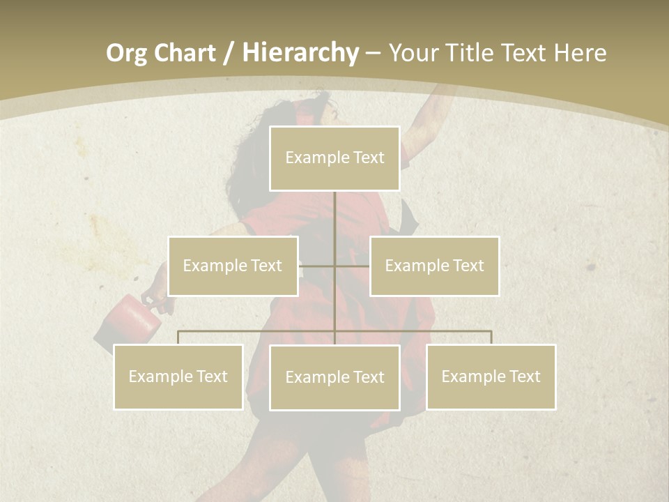 Seductive Late Costume PowerPoint Template