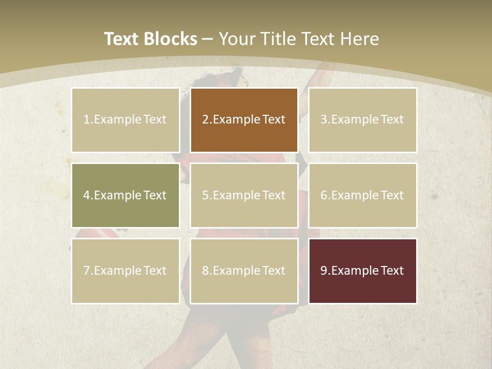 Seductive Late Costume PowerPoint Template