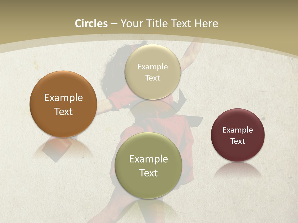 Seductive Late Costume PowerPoint Template