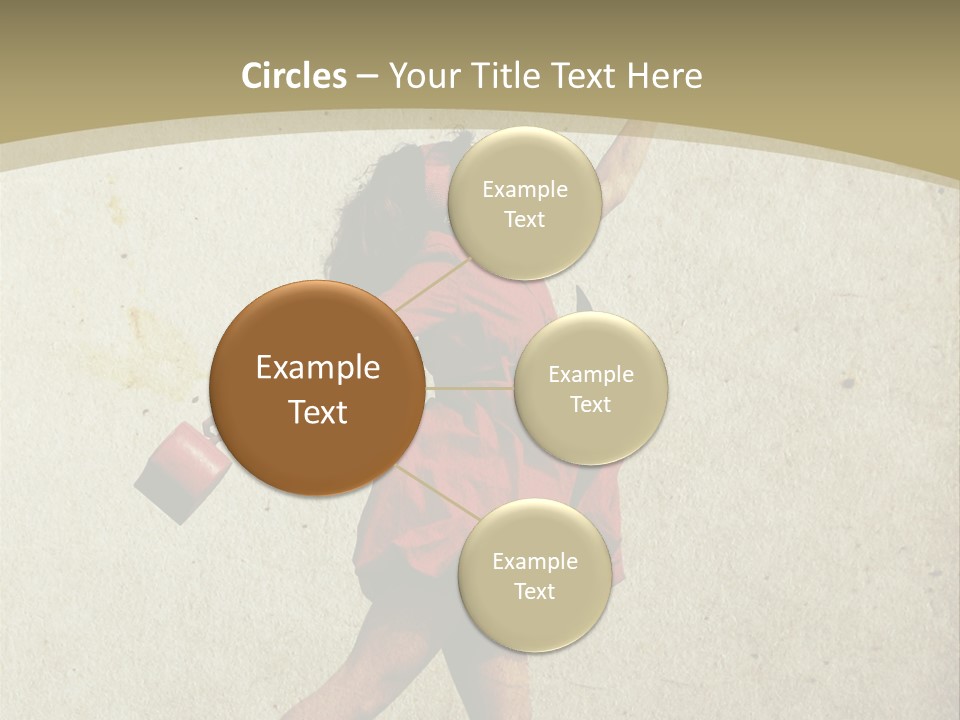 Seductive Late Costume PowerPoint Template