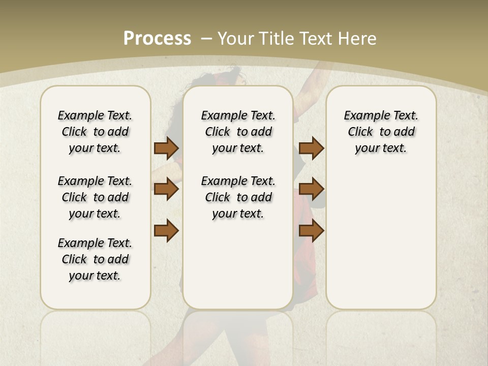 Seductive Late Costume PowerPoint Template