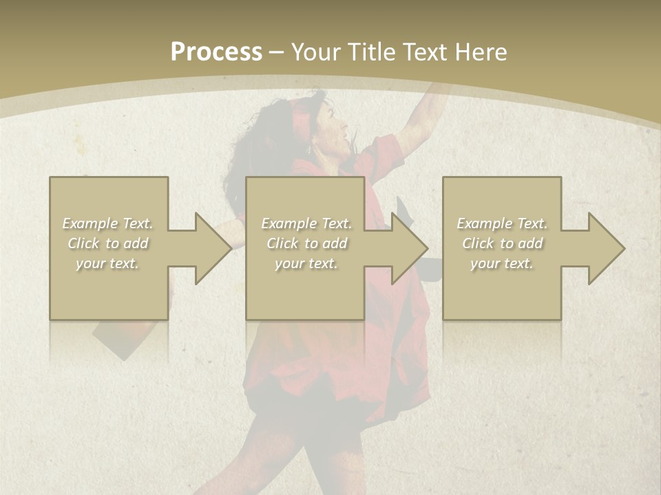 Seductive Late Costume PowerPoint Template