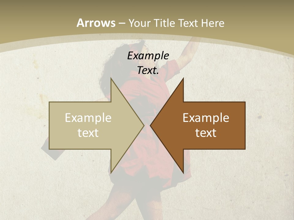 Seductive Late Costume PowerPoint Template