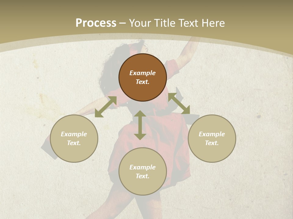 Seductive Late Costume PowerPoint Template