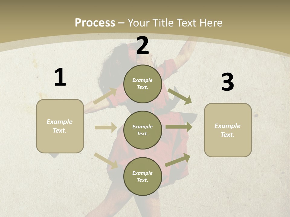 Seductive Late Costume PowerPoint Template