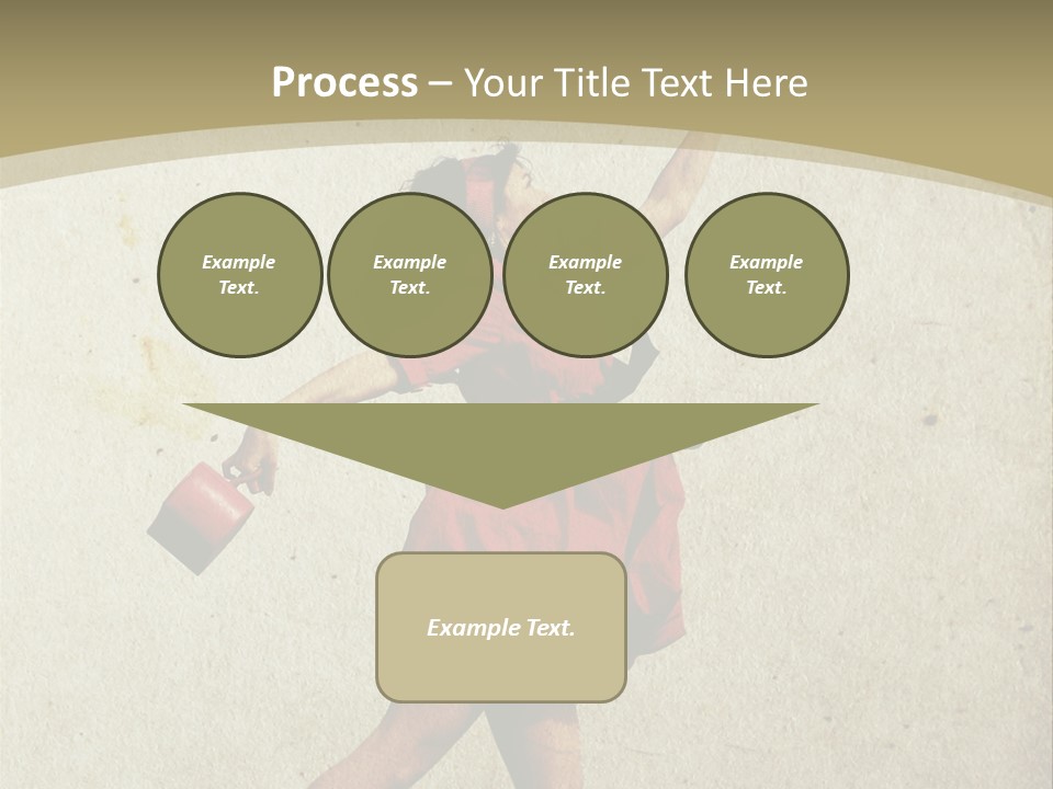 Seductive Late Costume PowerPoint Template