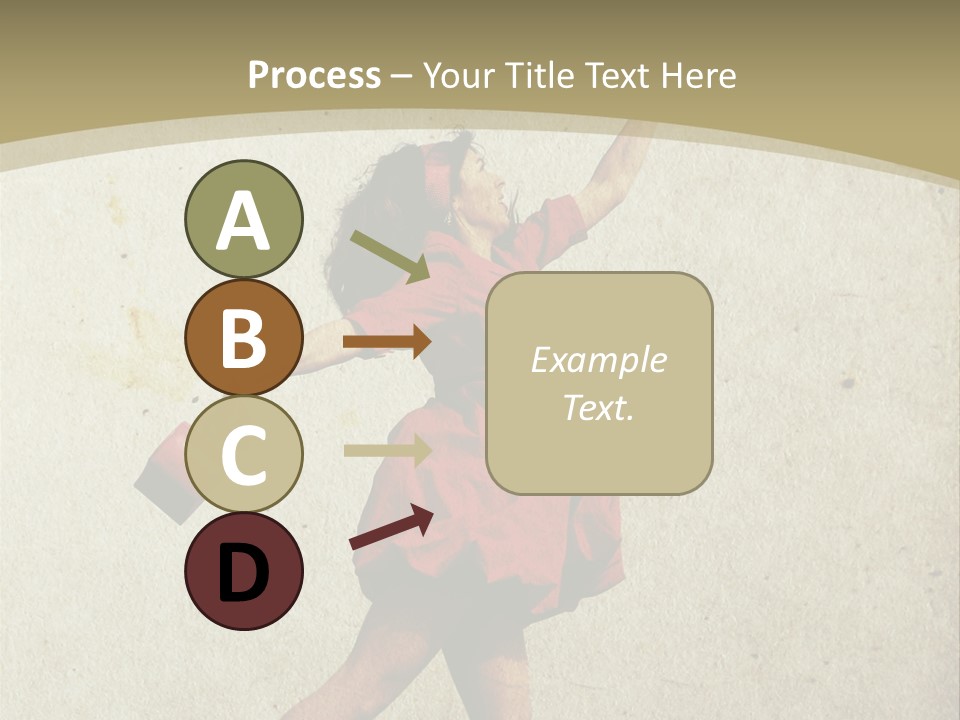 Seductive Late Costume PowerPoint Template