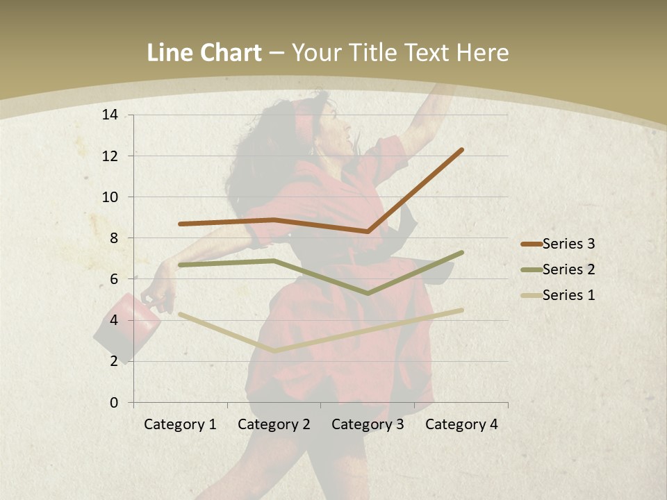 Seductive Late Costume PowerPoint Template