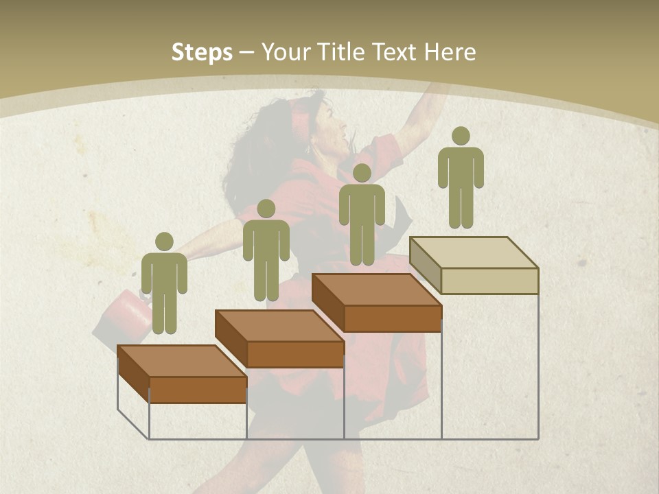 Seductive Late Costume PowerPoint Template