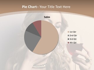 Winetasting Dress Makeup PowerPoint Template