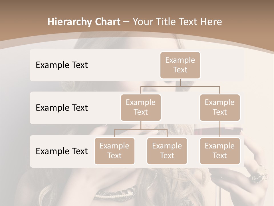 Winetasting Dress Makeup PowerPoint Template