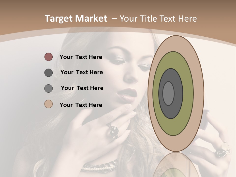 Winetasting Dress Makeup PowerPoint Template