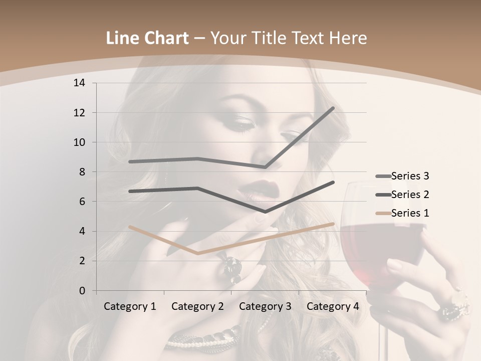 Winetasting Dress Makeup PowerPoint Template