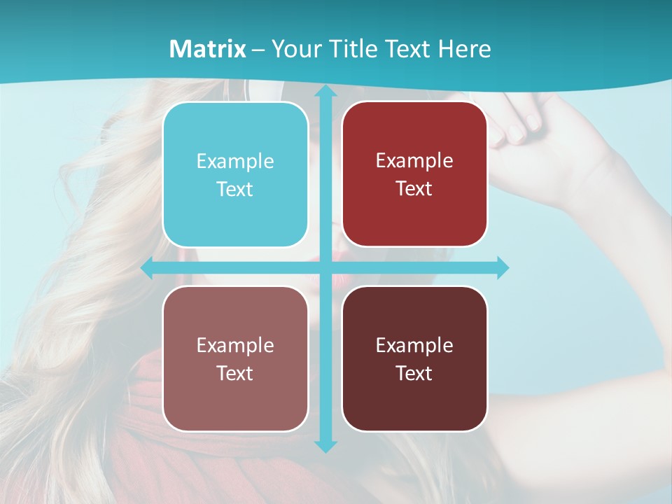 Expression Black Girl PowerPoint Template