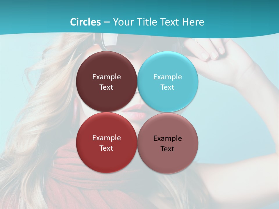 Expression Black Girl PowerPoint Template