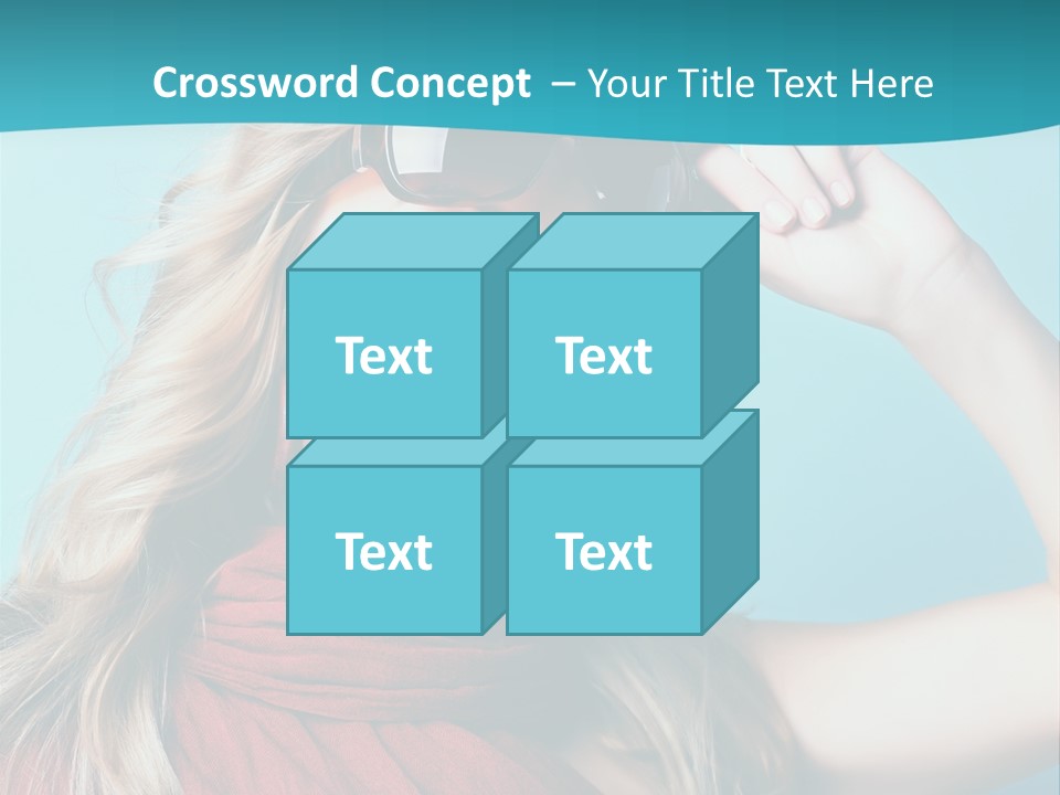 Expression Black Girl PowerPoint Template