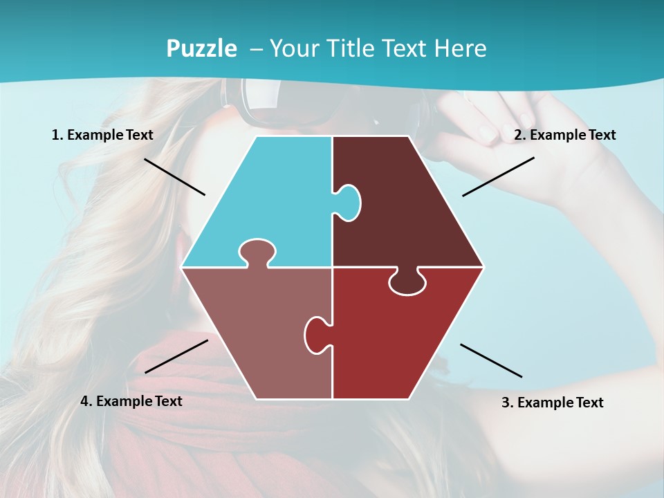 Expression Black Girl PowerPoint Template