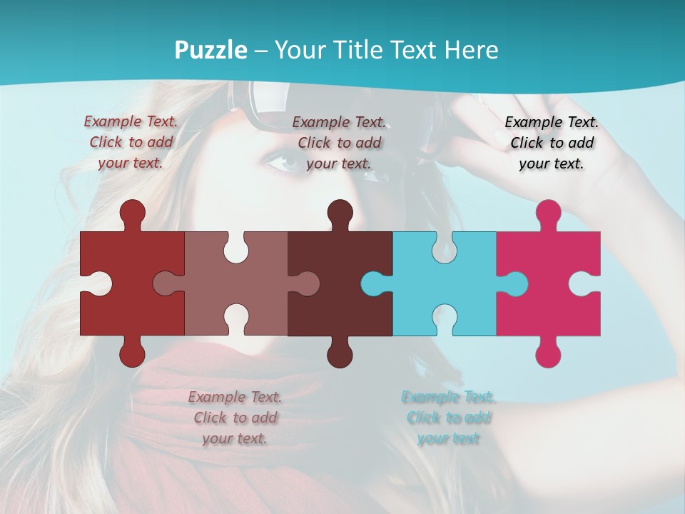 Expression Black Girl PowerPoint Template