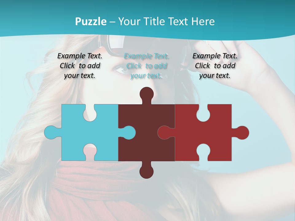 Expression Black Girl PowerPoint Template