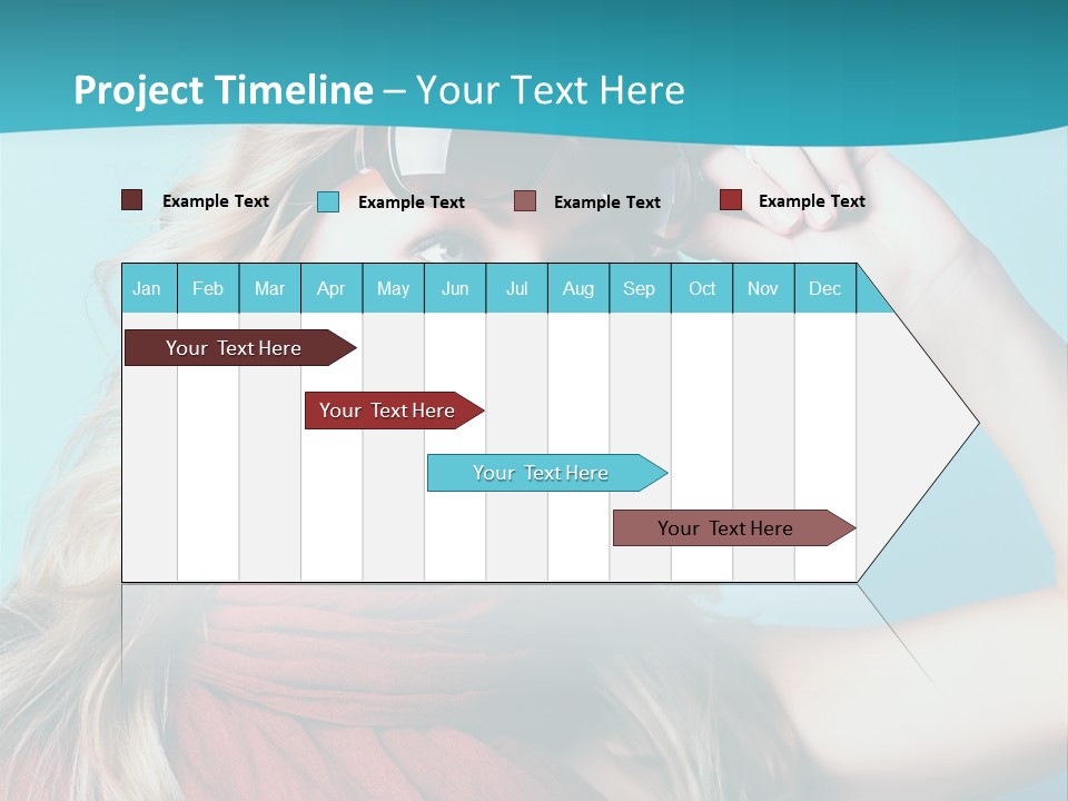 Expression Black Girl PowerPoint Template