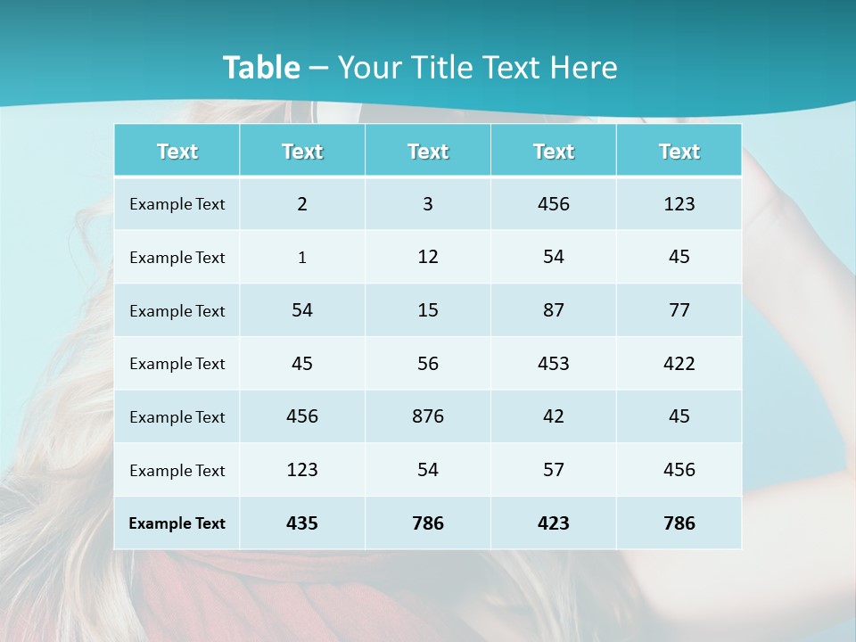 Expression Black Girl PowerPoint Template