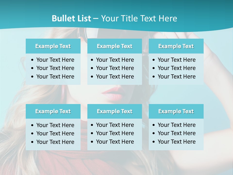 Expression Black Girl PowerPoint Template