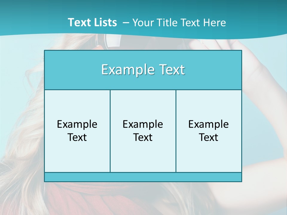 Expression Black Girl PowerPoint Template