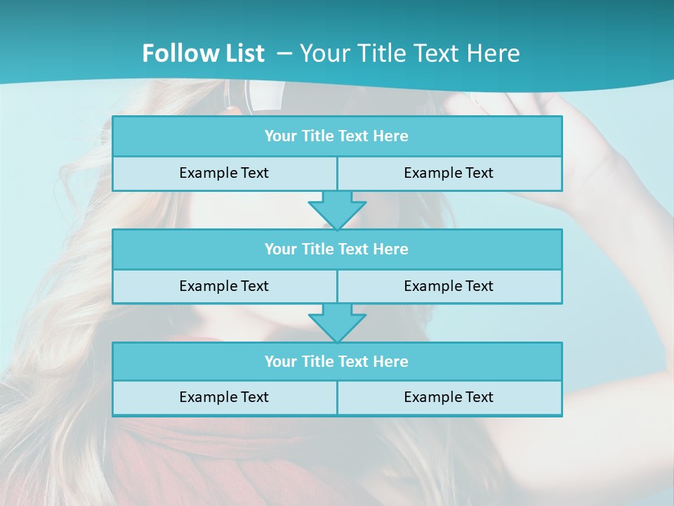 Expression Black Girl PowerPoint Template