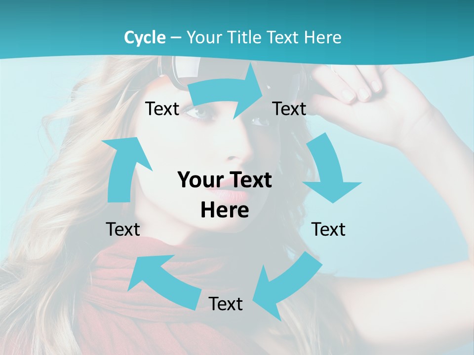 Expression Black Girl PowerPoint Template