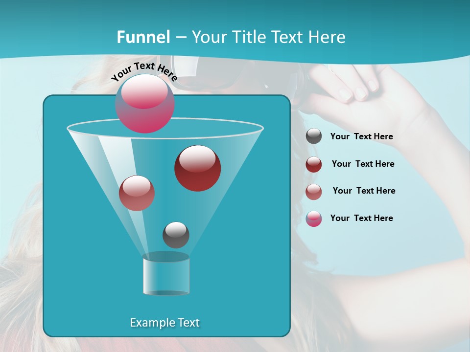 Expression Black Girl PowerPoint Template