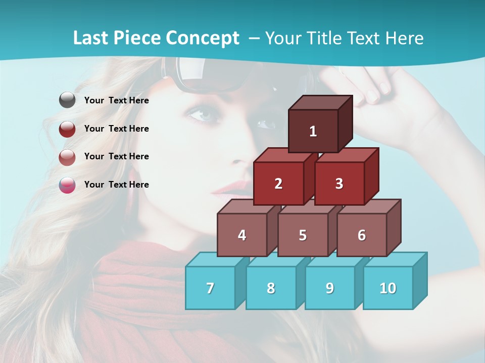 Expression Black Girl PowerPoint Template