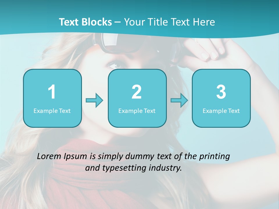 Expression Black Girl PowerPoint Template