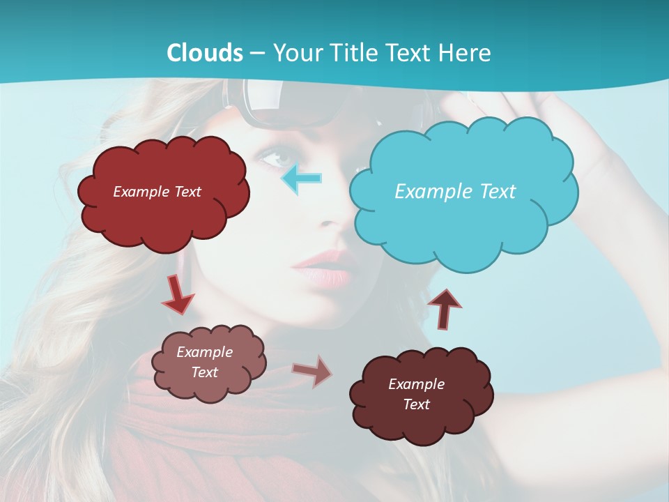 Expression Black Girl PowerPoint Template