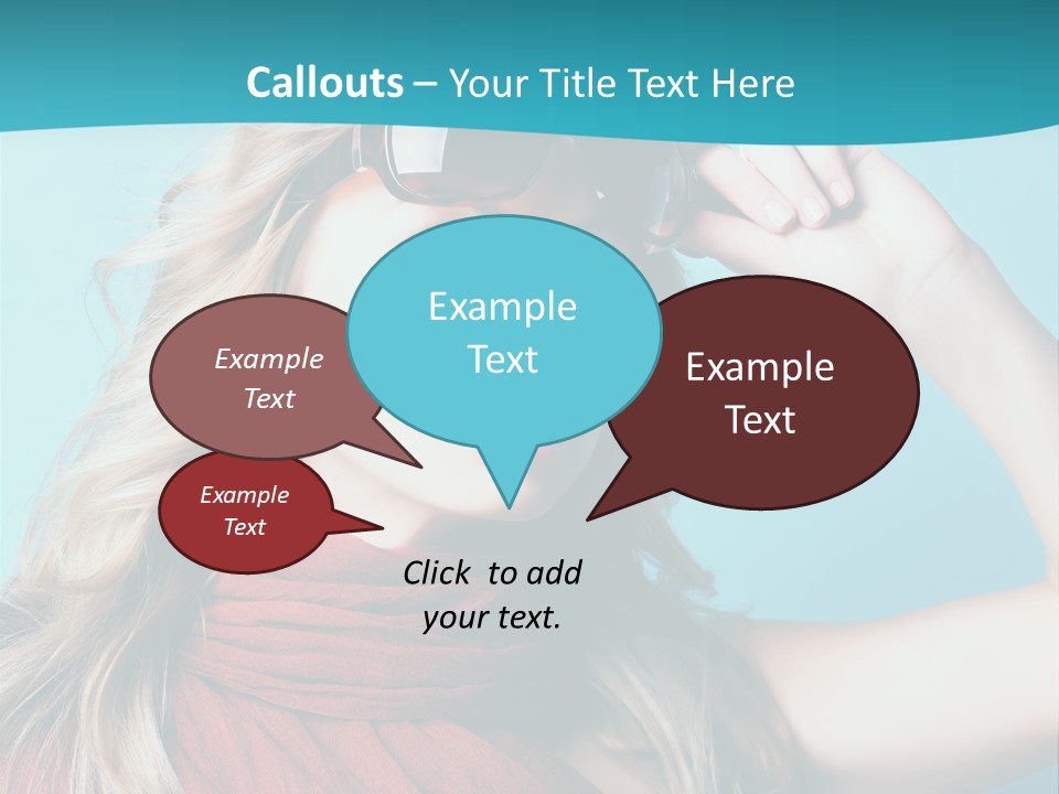 Expression Black Girl PowerPoint Template