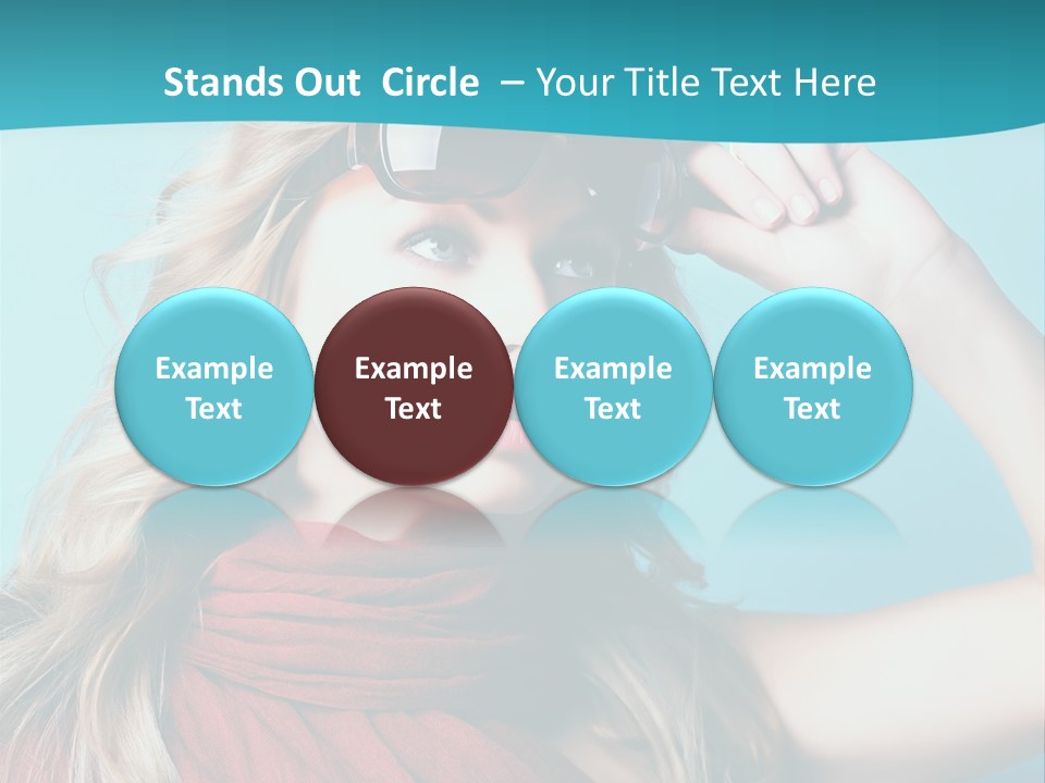 Expression Black Girl PowerPoint Template