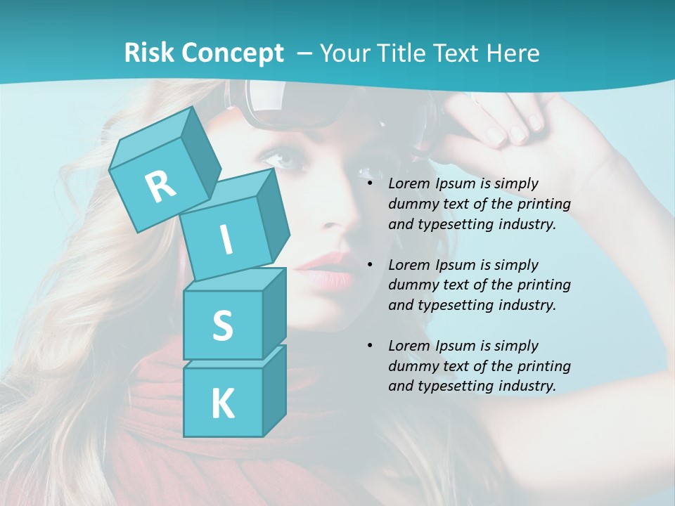 Expression Black Girl PowerPoint Template