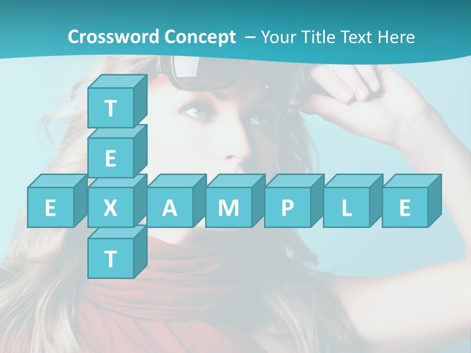 Expression Black Girl PowerPoint Template