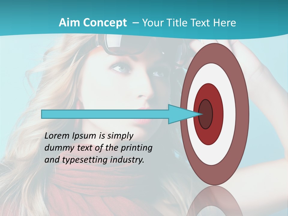 Expression Black Girl PowerPoint Template