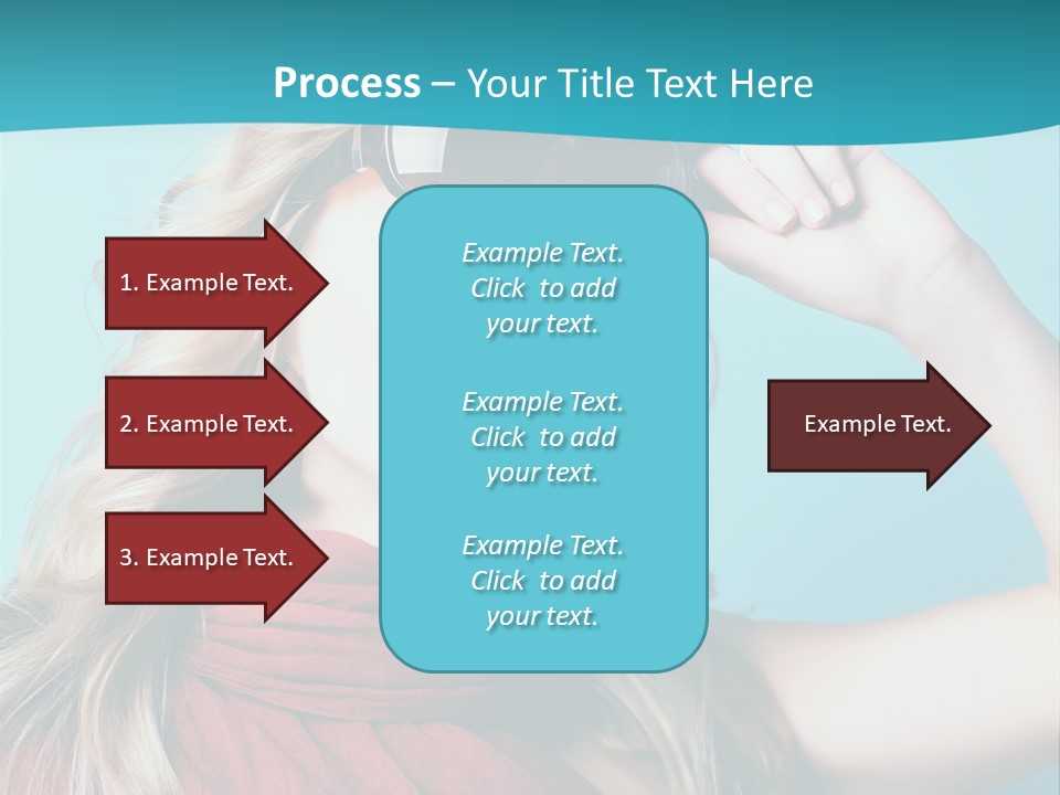 Expression Black Girl PowerPoint Template
