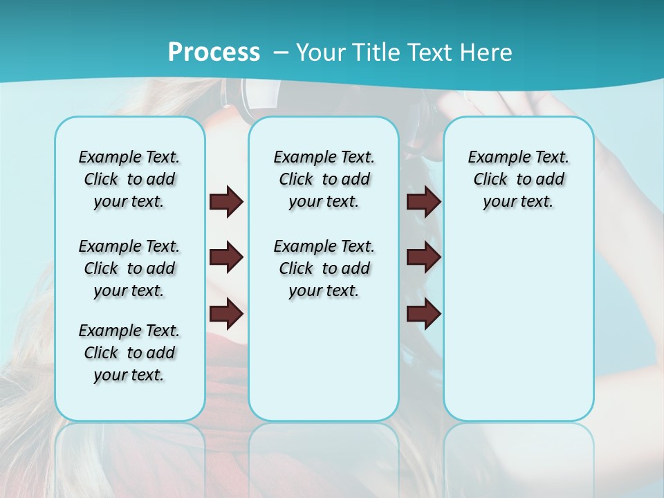 Expression Black Girl PowerPoint Template
